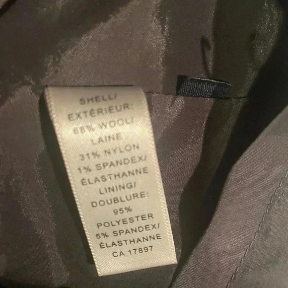 Banana Republic day-night office Aline classic stylish grey flared midi skirt 6 - Picture 3 of 5